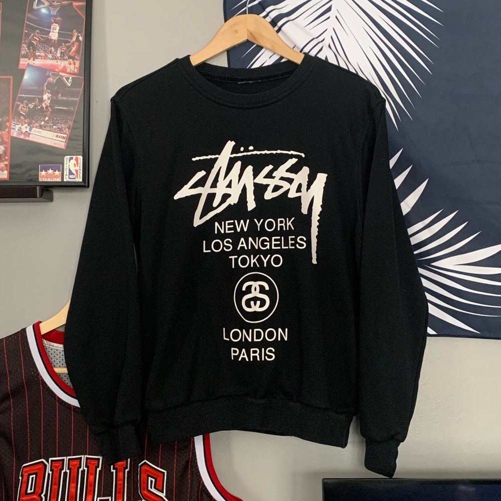 Stussy World Tour Crewneck